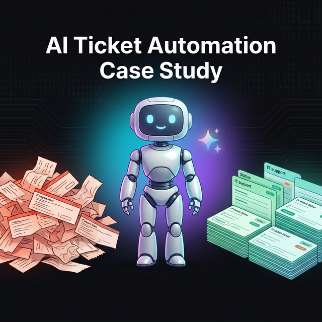 AI Agent lost het ticket probleem op