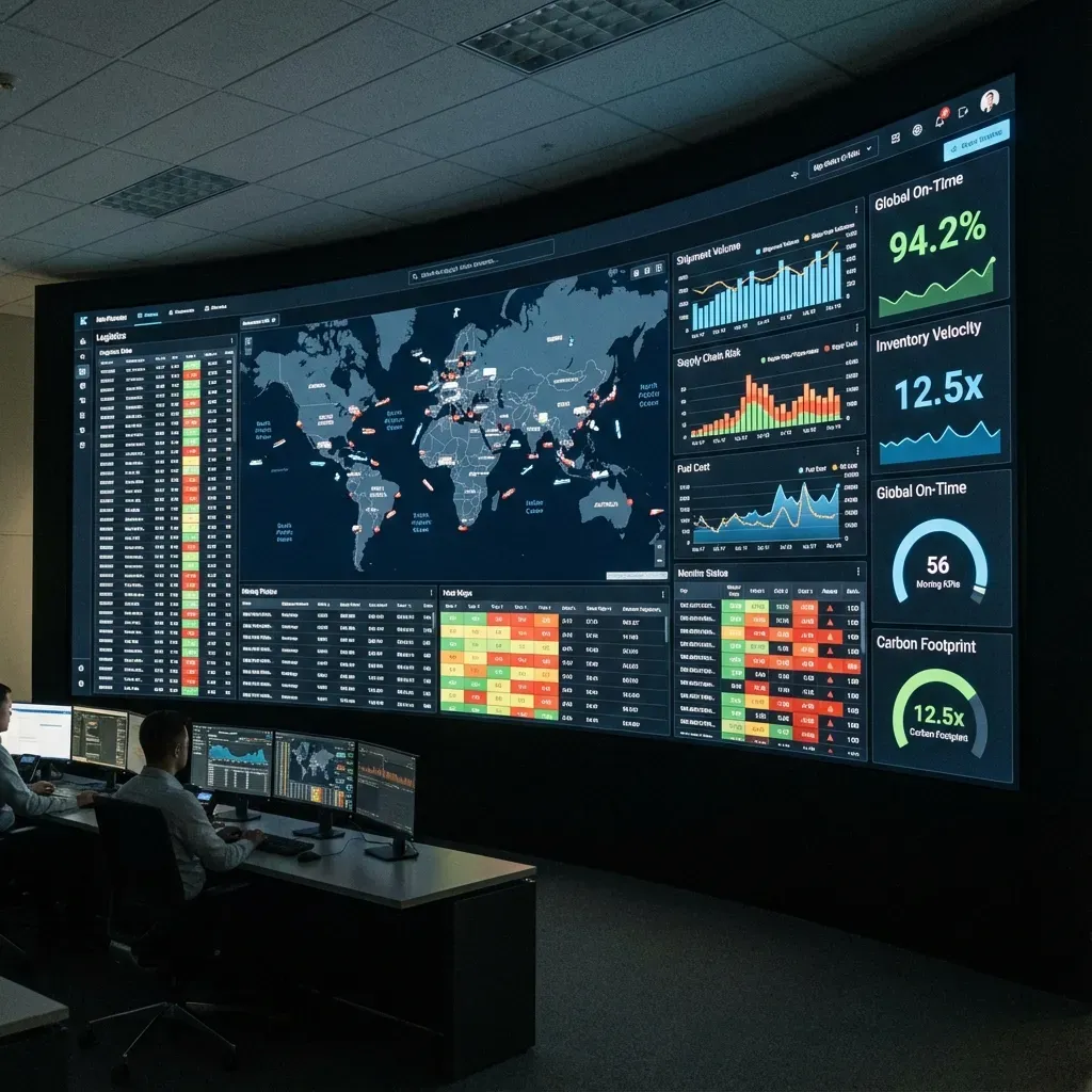 Real-time Logistics Dashboard