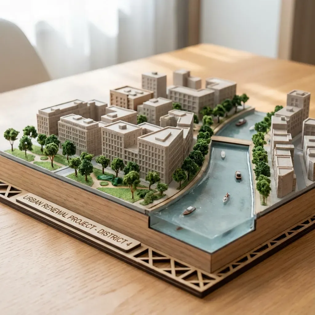 3D Maquette Antwerpen